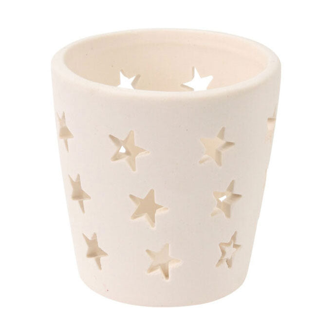 Titolare di tealight Christmas White