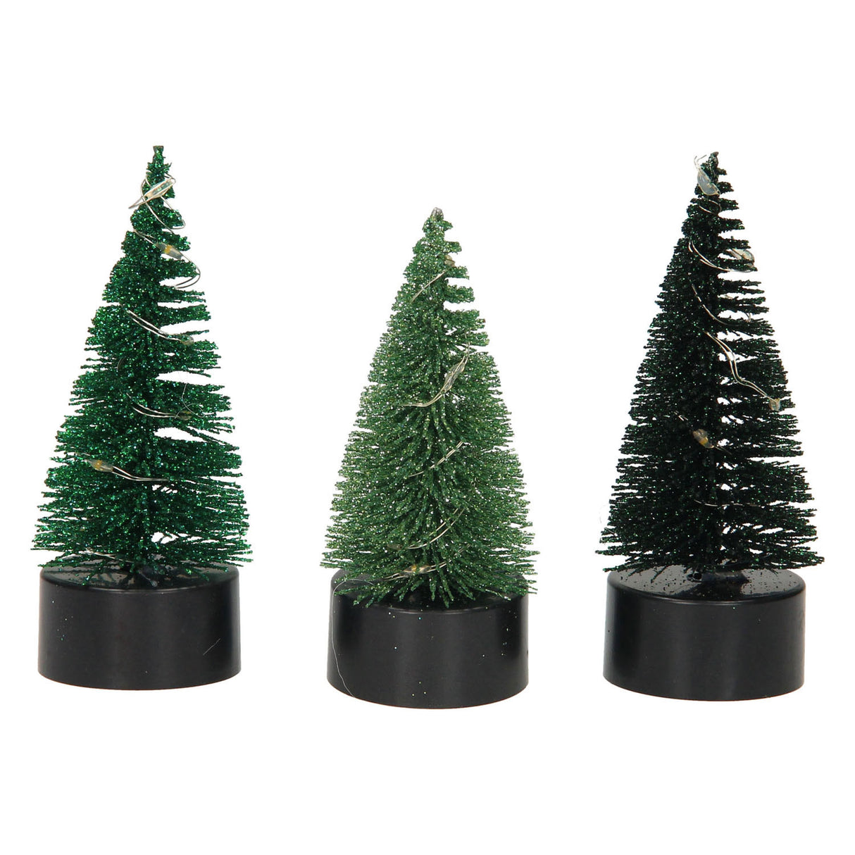 LED des paillettes d'arbre de Noël, 10 cm