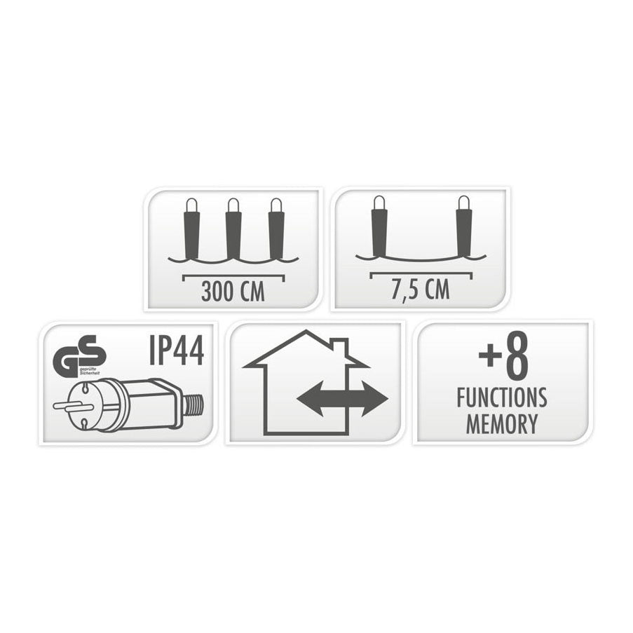 LED LEDING 480 LED extra waarm wäiss