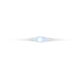 Fil argenté 40led blanc chaud, 195cm