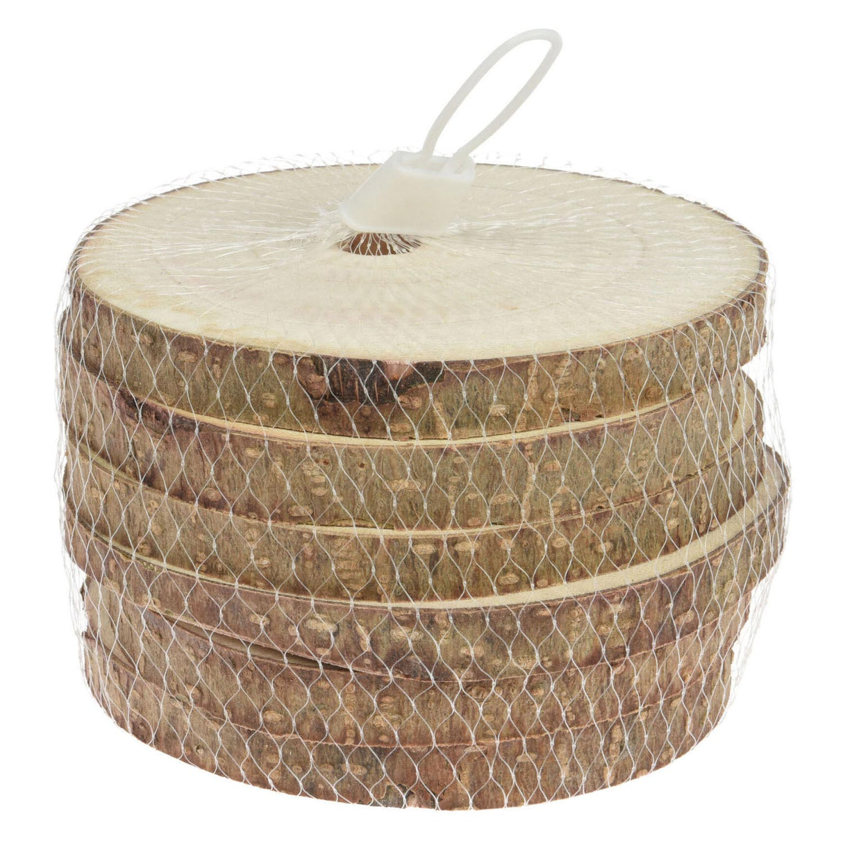 Coaster Tree Bark Wood 11 cm, 6 ..