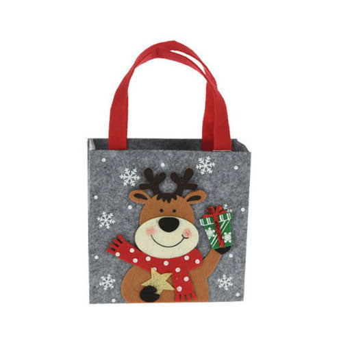 Filz Weihnachtsgeschenktasche, 18 cm