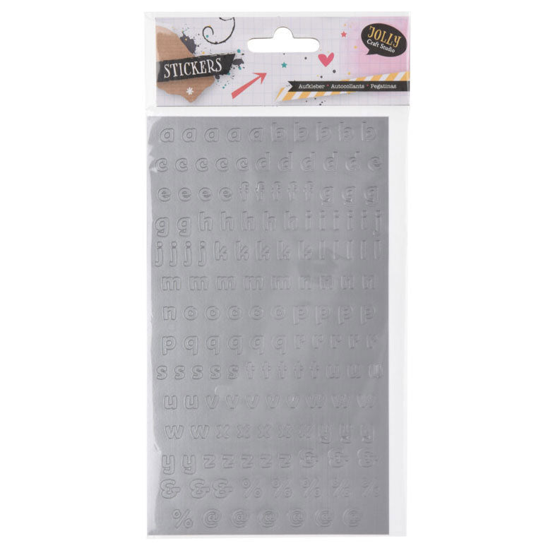 Autocollants chiffres et lettres