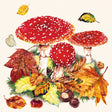 Serviettes Ambiente amanite mouche 33cm