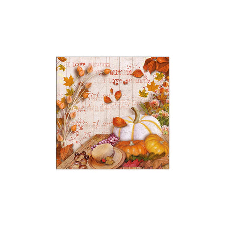 Serviettes Ambiente couleurs d'automne 33cm