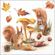 Ambiente servetten 33cm squirrels go nuts fsc mix