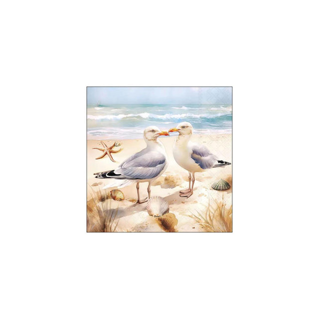 Serviettes Ambiente 33cm mouettes fsc mix