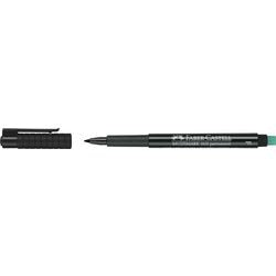 Marqueur aérien faber-castell noir permanent 10 pièces