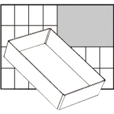 Boîte à encastrer Raaco, taille A6-1, h : 47 mm, taille 157x109 mm, 1 pièce