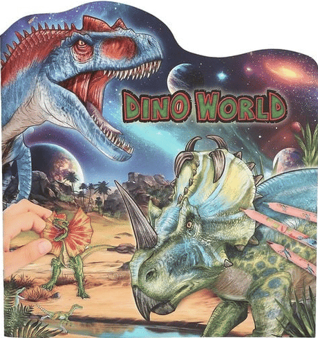 Depesche - Livre de coloriage du monde des dinosaures