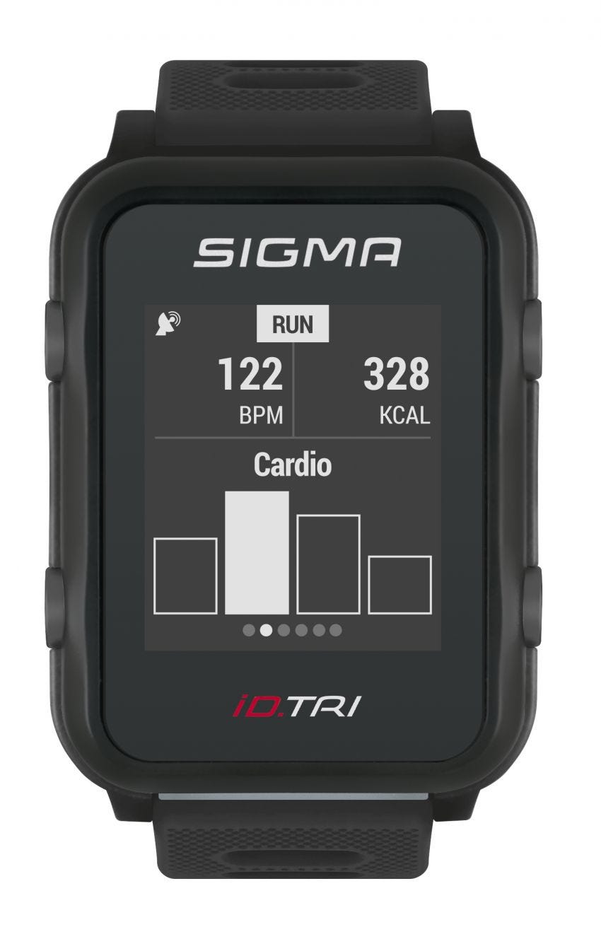 Montre de sport Sigma iD.TRI Noir Basic