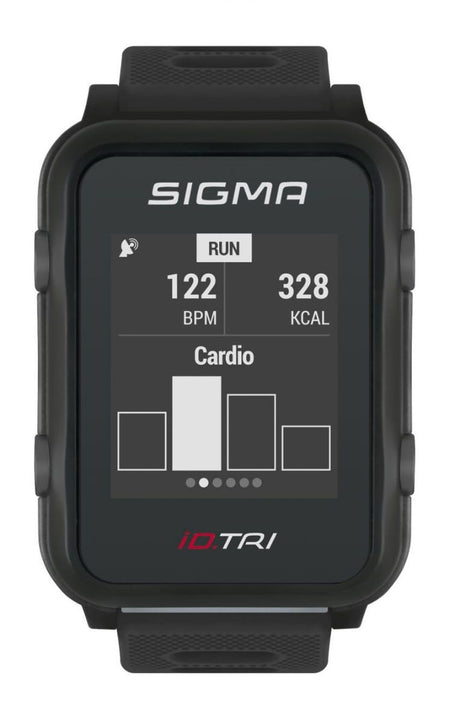Montre de sport Sigma iD.TRI Black Set