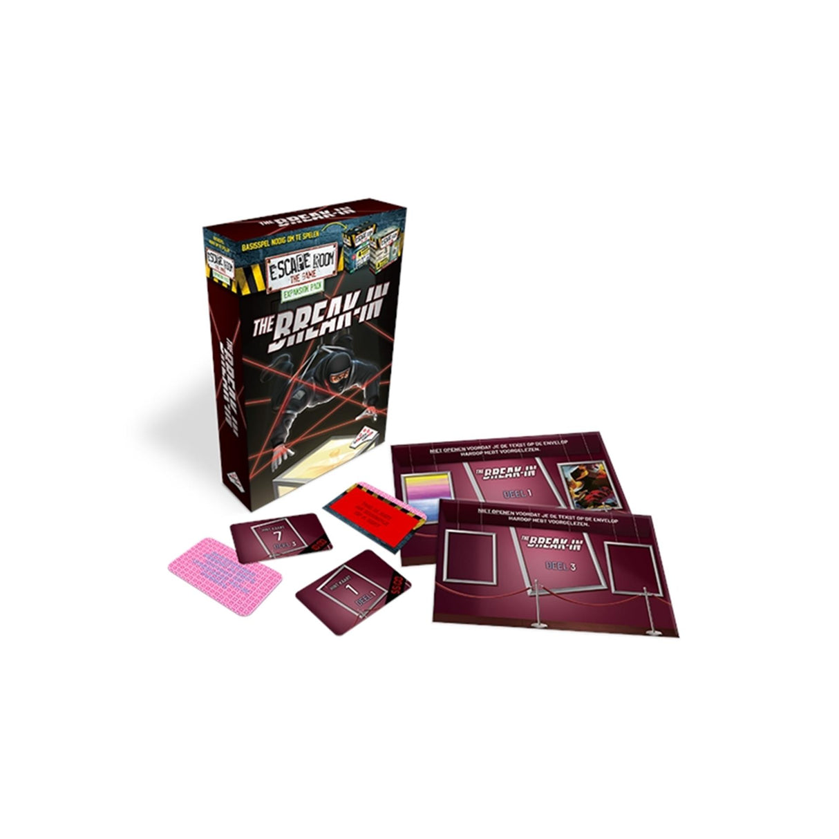 Jeux d'identité escape room le jeu le cambriolage