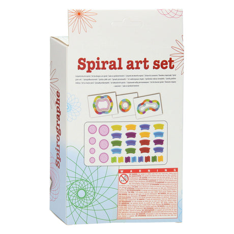 Jeu de caractères spirographe