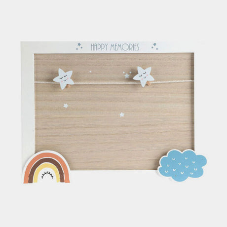 Tableau mémo MDF arc-en-ciel