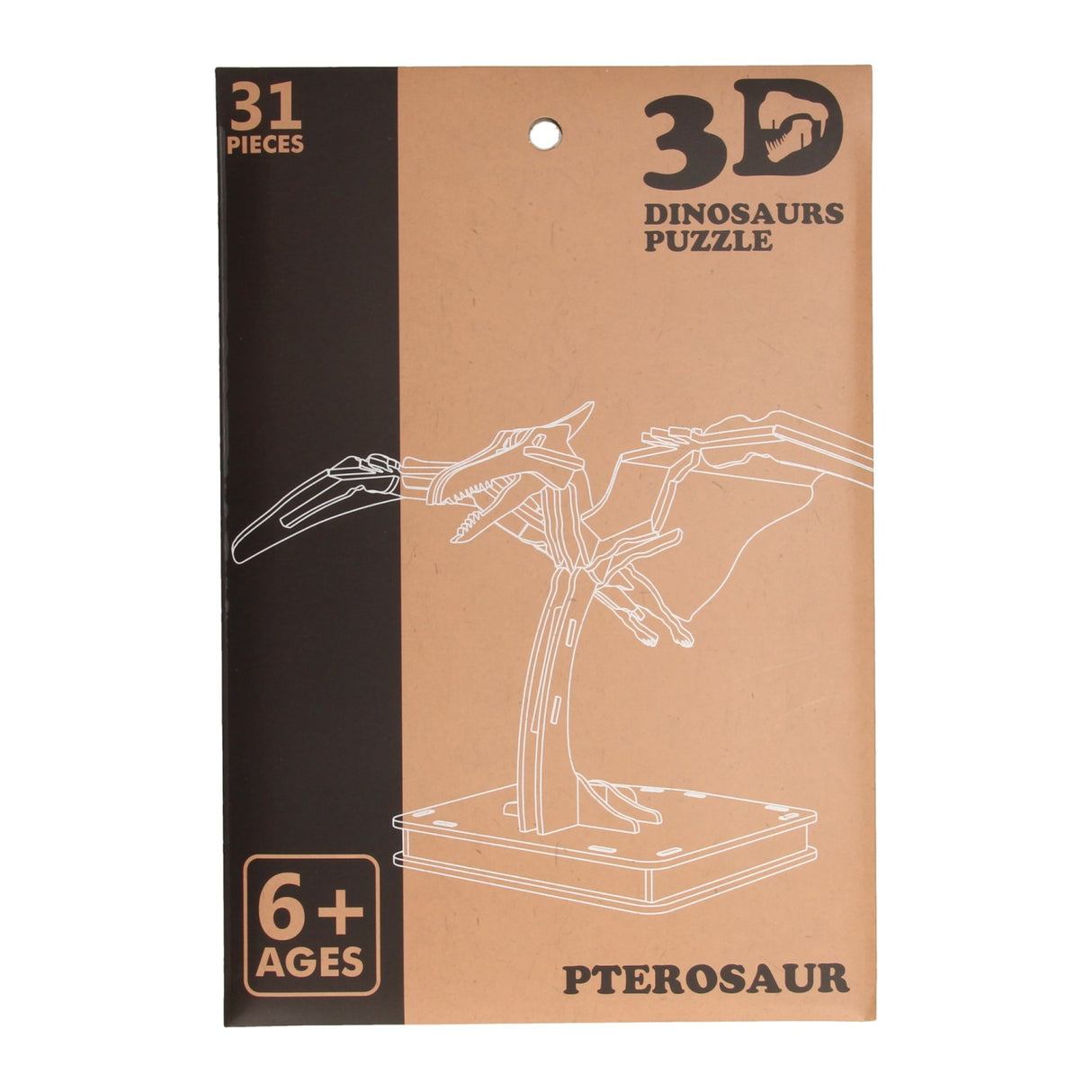 Lesena 3d uganka Dinosaurus