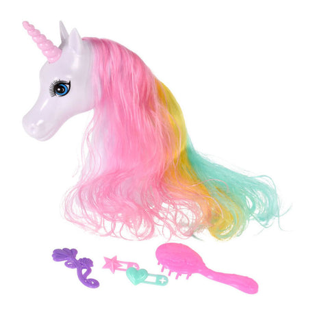 Tête de capuche licorne avec 4 accessoires