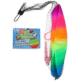 Rainbow Bungeebal sur le cordon