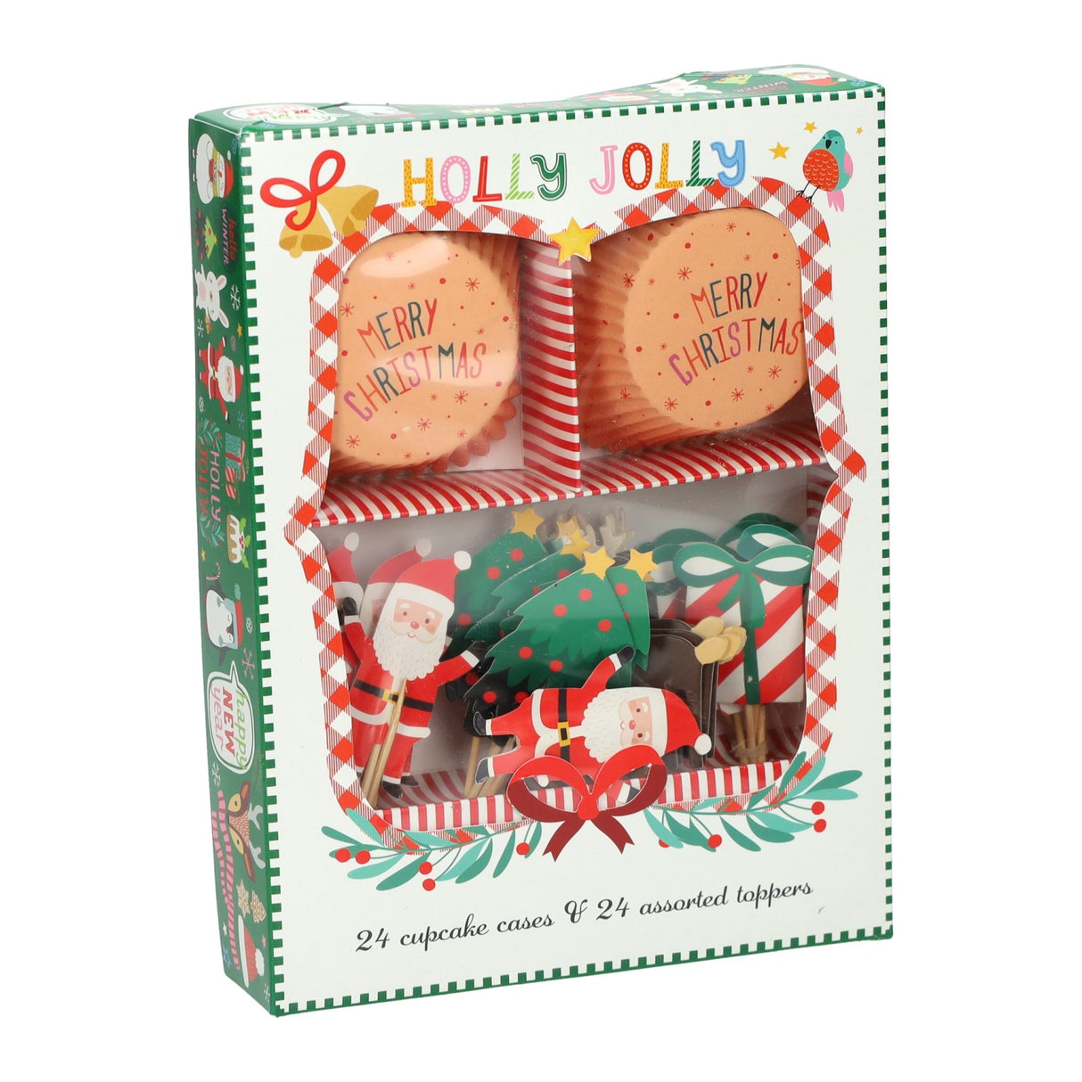 Ensemble de moules à gâteau design de Noël, 48 pcs.
