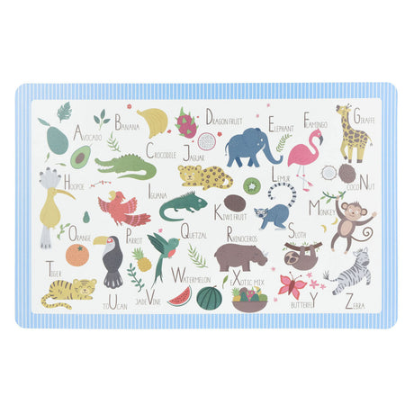 placemat dieren, 12st.