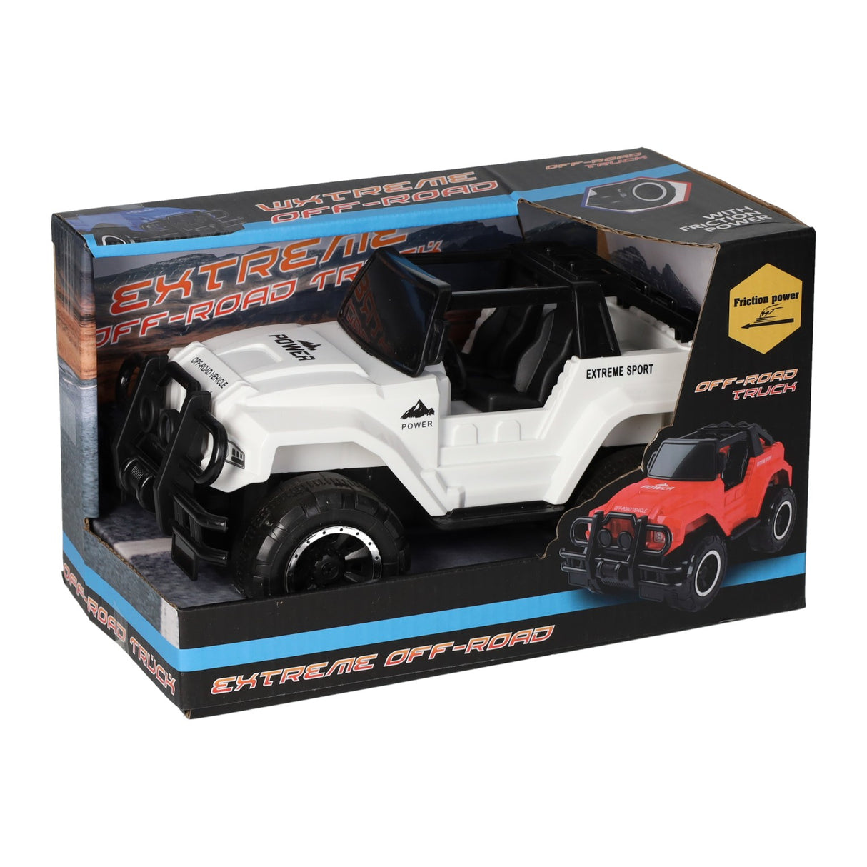 Jeep de friction 4x4 hors de la route, 21 cm