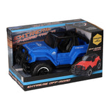 Friction Jeep 4x4 av veien, 21cm