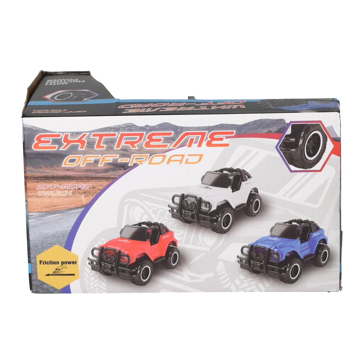 Jeep à friction 4x4 hors route, 21cm