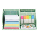 Koopman bureau cube notes autocollantes jouets éducatifs en carton multicolore.