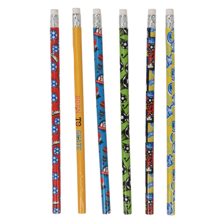 Crayons gris HB sport, 6 pcs.