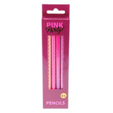 Grey HB Pencils Pink, 6st.