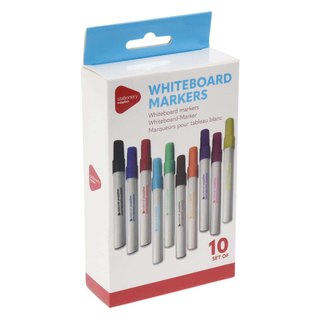 Farbige Whiteboard -Marker, 10 -Set von 10