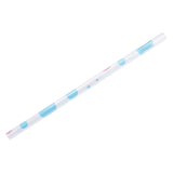 Gift paper blue pink dots, 4mtr.