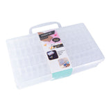 Koopman boîte de rangement diamant peinture jouets en plastique multicolores.