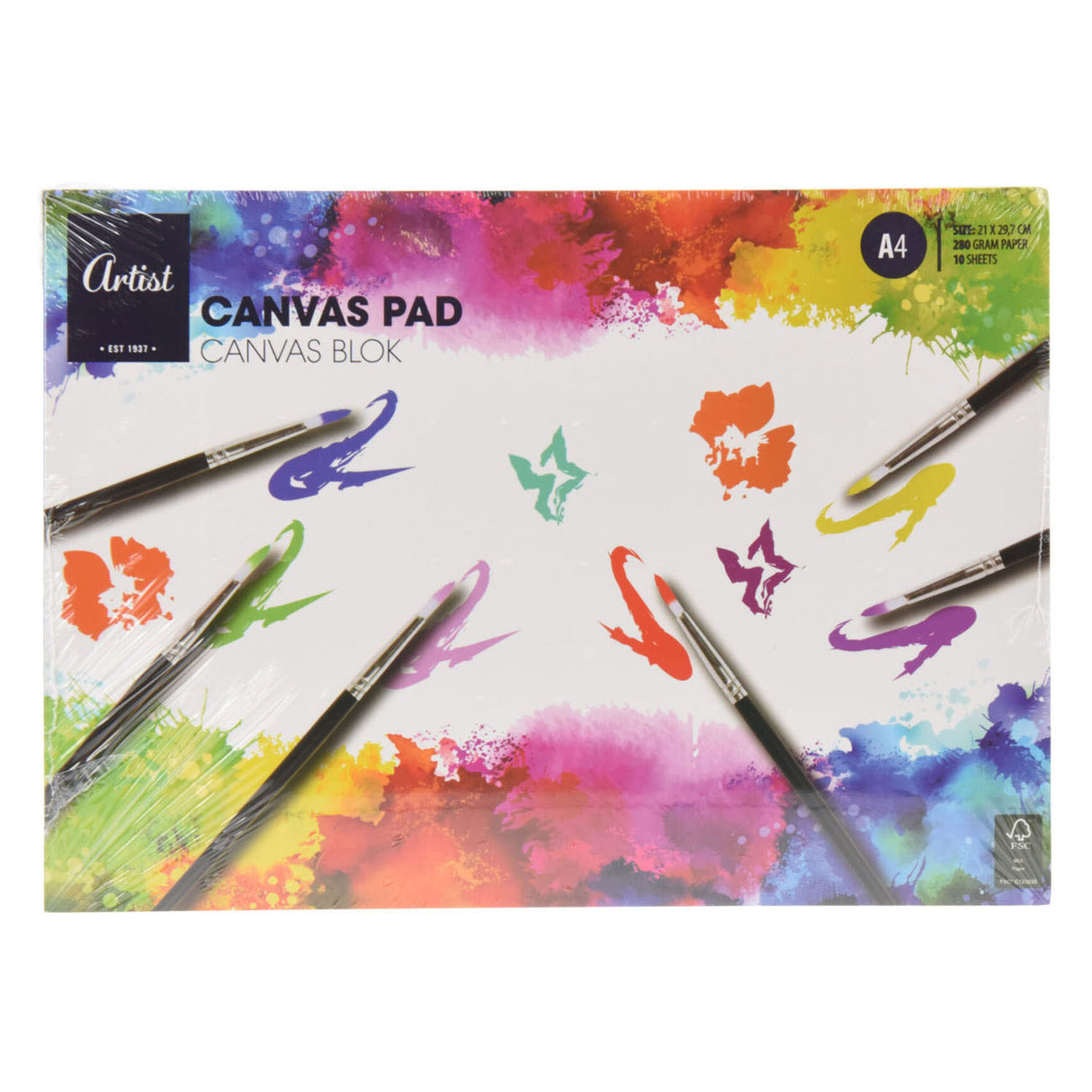 Carnet de croquis en papier toilé a4, 10 feuilles