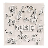 Autocollants conception de musique 3D