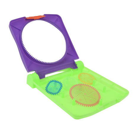Ensemble de spirographe en spirale de dessin
