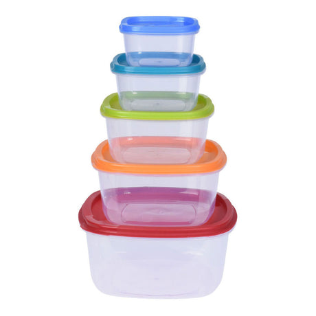 Excellent coffret de rangement pour articles ménagers, 5 pièces.