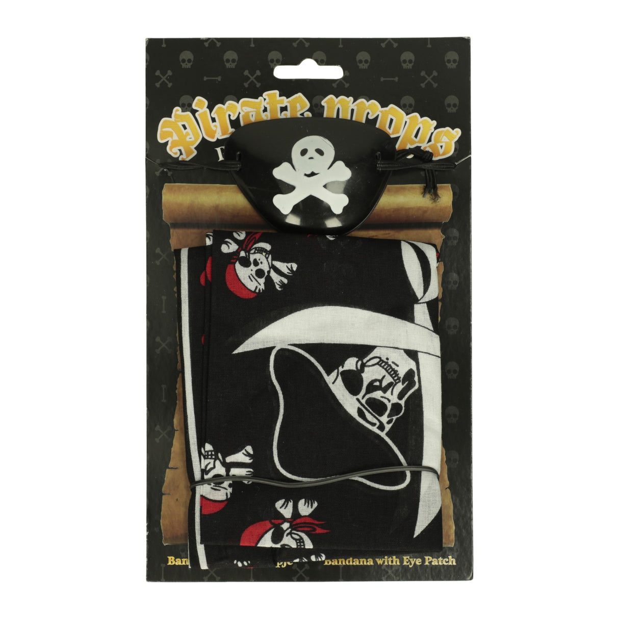 Bandana pirate avec cache-œil