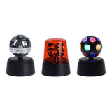 Ensemble de lampes disco, 3 pièces.