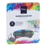 Set aquarelle avec pinceau, 36 couleurs