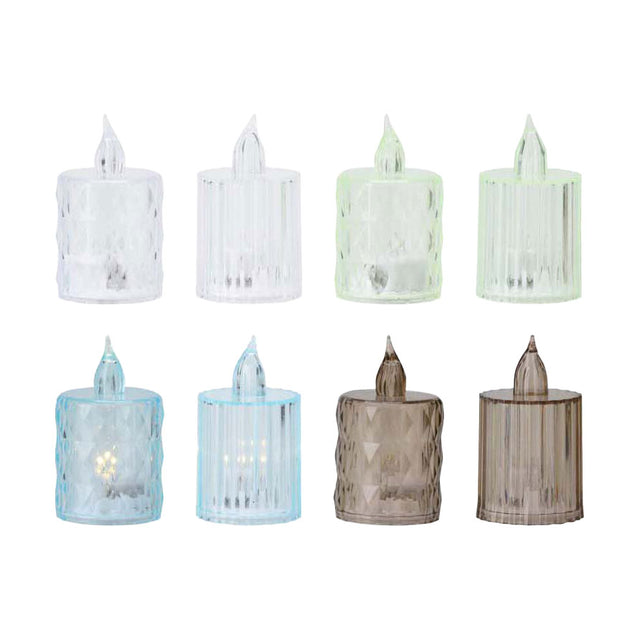 Bougie Koopman avec LED, 24 pcs.