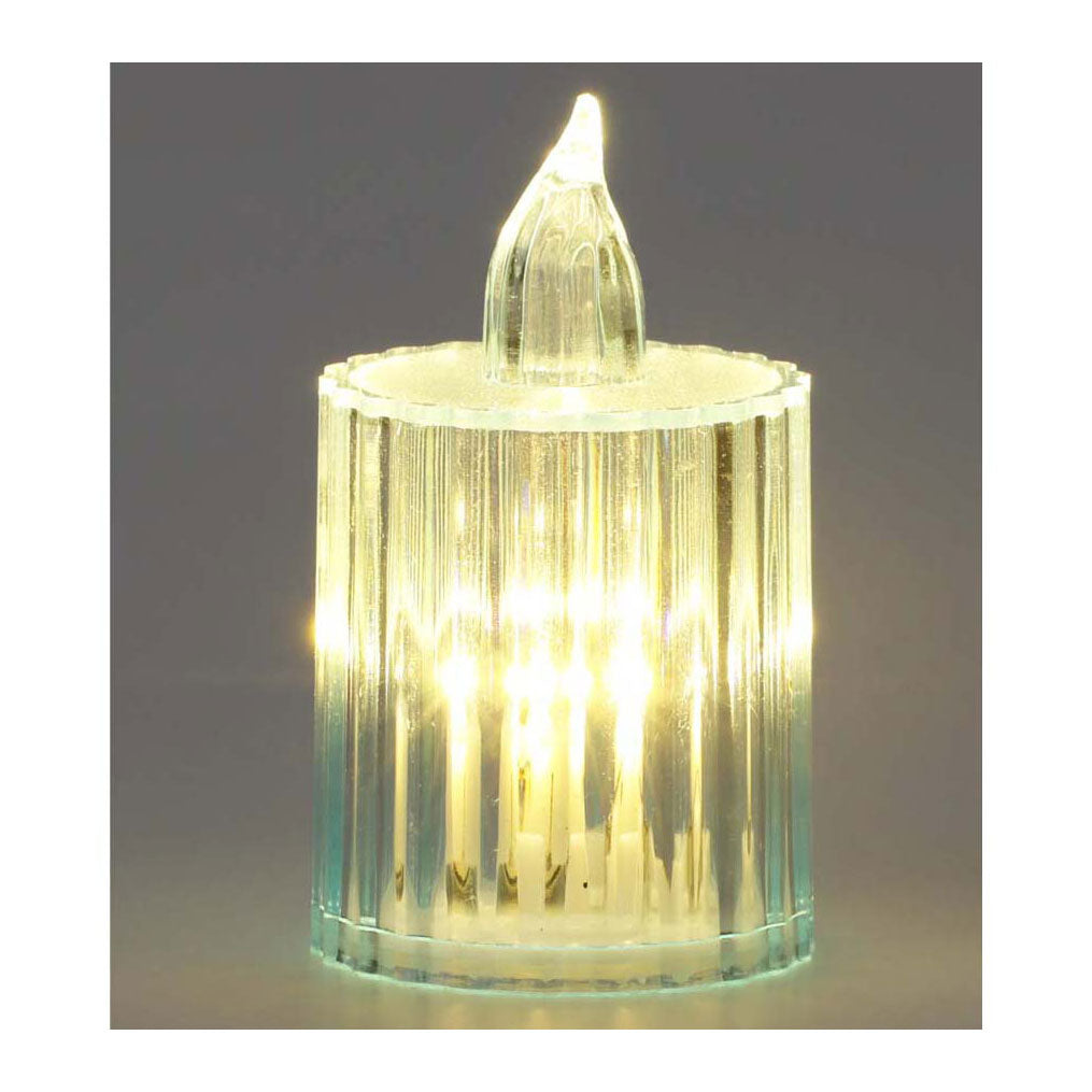 Bougie avec LED, 24 pcs.