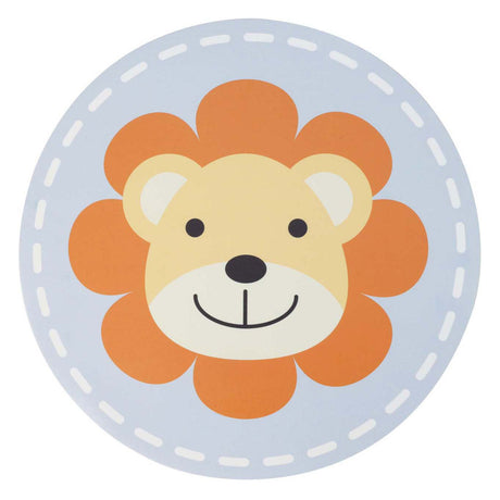 Sets de table ronds animaux, lot de 12, 38 cm