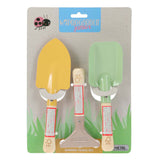 Ensemble d'outils de jardin pour enfants, 3 pièces.