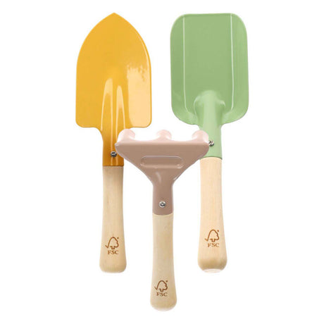 Ensemble d'outils de jardin pour enfants, 3 pièces.