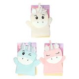 Gant de toilette licorne