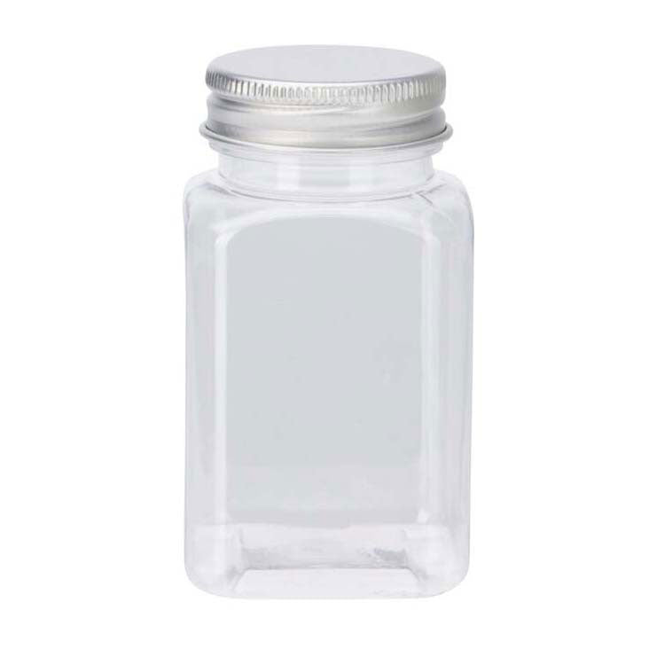 Pots de conservation en plastique avec couvercle, 4 pcs.