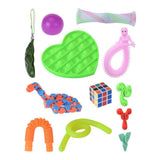 Ensemble de jouets Fidget, 12 pièces.