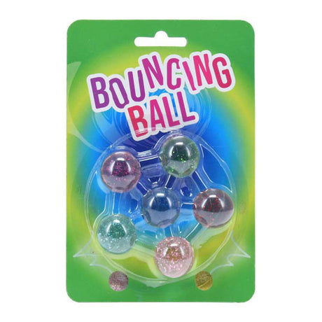 Balle rebondissante, 6 pcs.