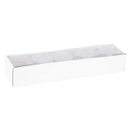 Formes de boîtes de rangement transparentes, 5 pcs.